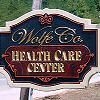 Wolfe Co Health Care Center sign