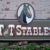 T and T Stables sign